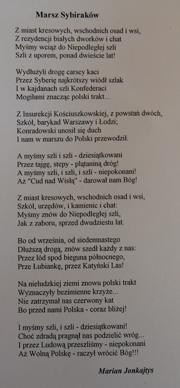 Kronika Koła Sybiraków w Dębicy